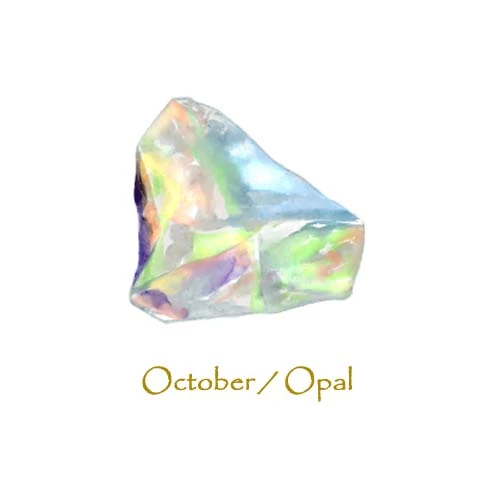 10月の誕生石　オパール