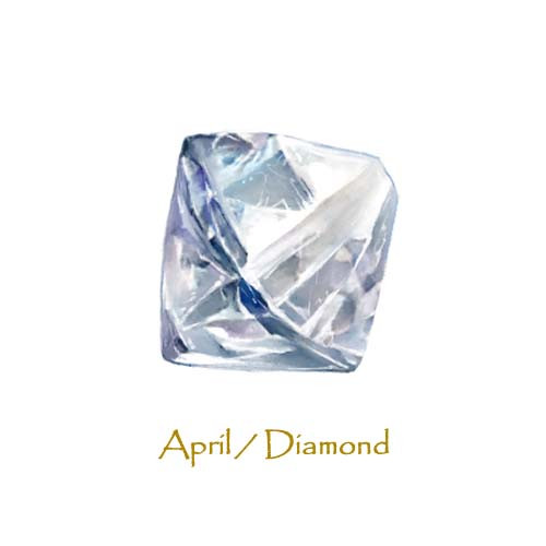4月の誕生石　ダイアモンド